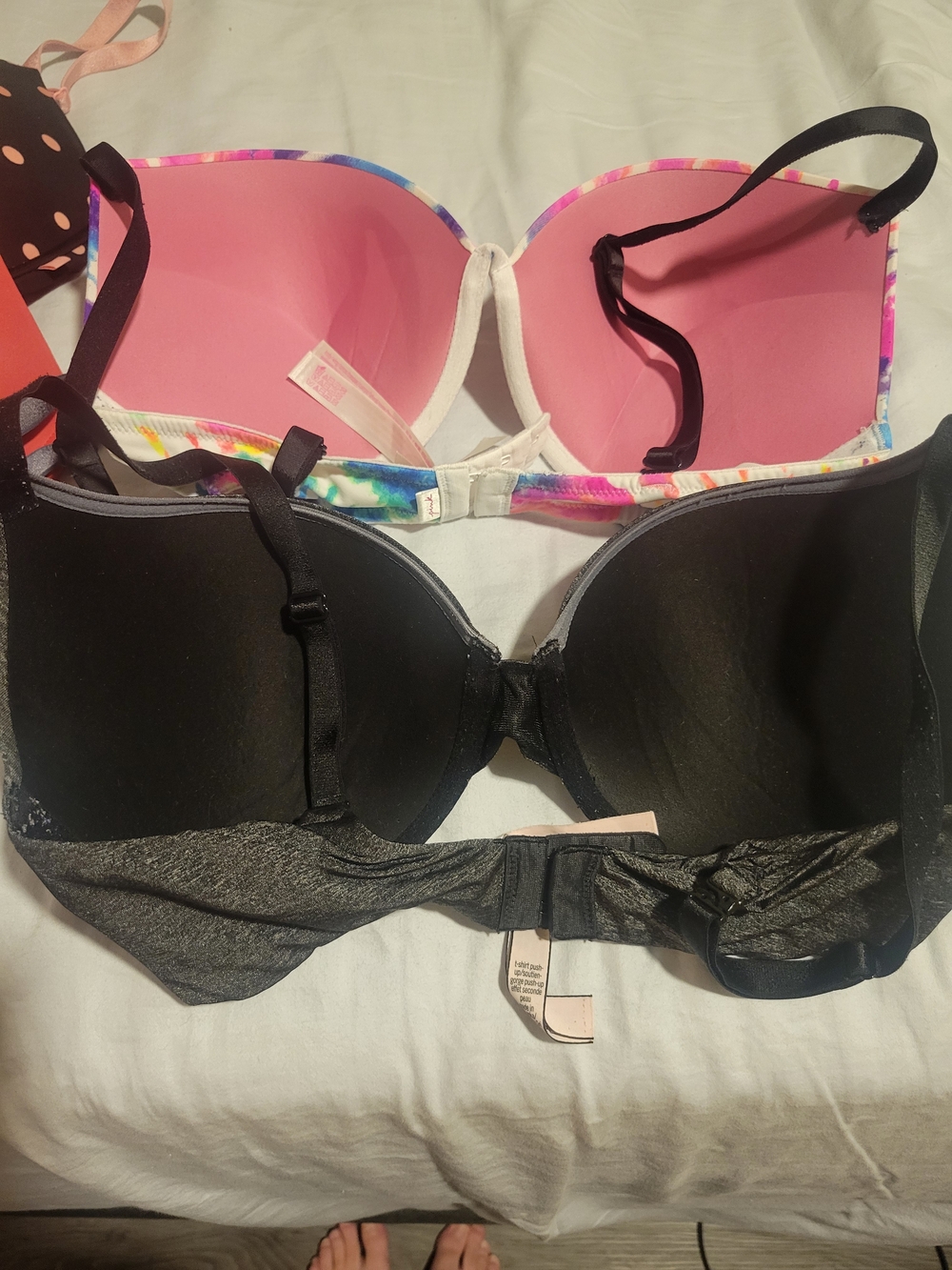 Victoria's Secret Assorted Multi-Color & Gray Bra Set - Picture 2 of 7